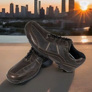 Rockport City Trails 2 Stripe Casual Sneaker Men’s 16W (K58503) Brown Leather